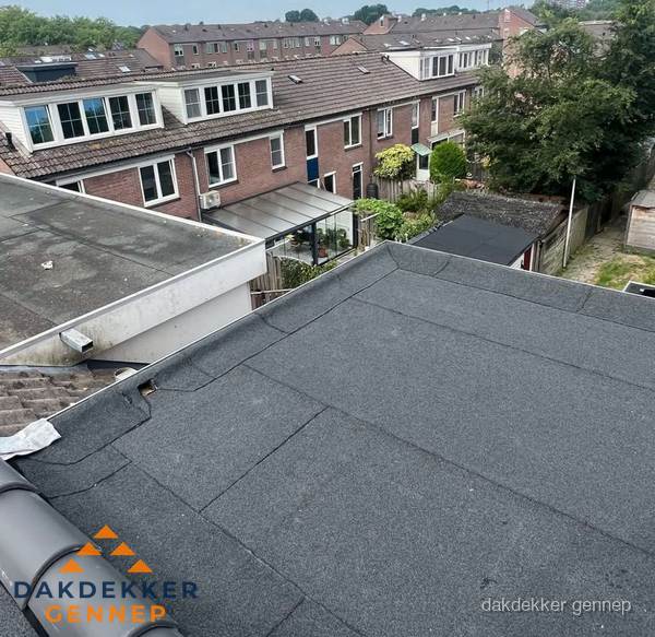 Dakinspectie plat dak aanbouw in Gennep Dakinspectie plat dak aanbouw in Gennep